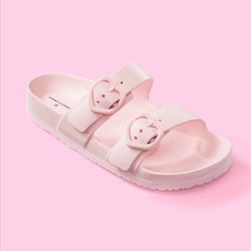 STONEY CLOVER LANE X TARGET - pink sandals